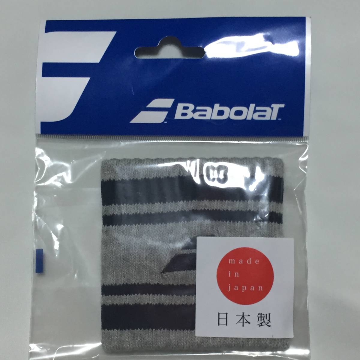 &#34;D05-11 новый товар BABOLAT Babolat теннис аксессуары мелкие вещи напульсник серый свободный размер &#34;