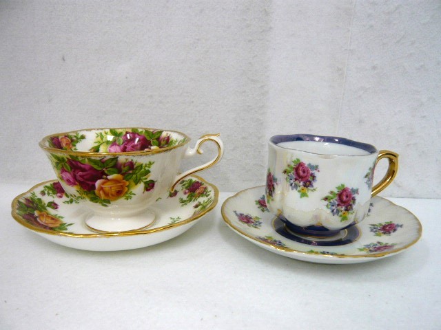 (M39378)ROYAL ALBERT ロイヤルアルバート オールドカントリーローズ カップ１客 / Sakura サクラ カップ＆ソーサー 1客 / レトロ_画像1