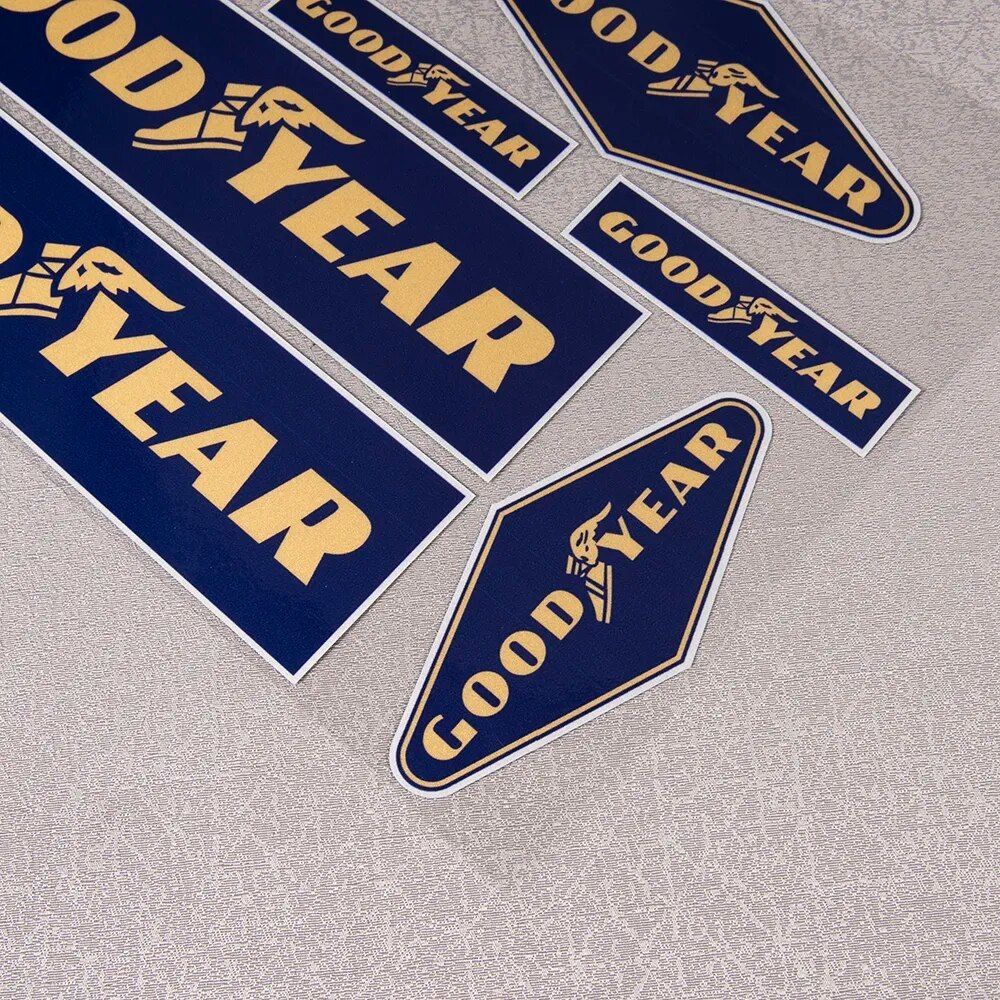 【送料無料】GOODYEAR(グッドイヤー) ステッカー 横31cm×縦20cm ① _画像4