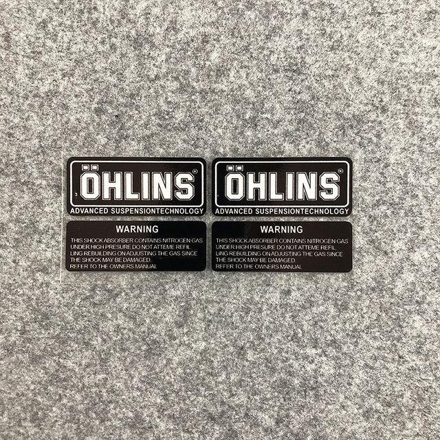【送料無料】OHLINS(オーリンズ)　ステッカー　ブラック　② _画像1