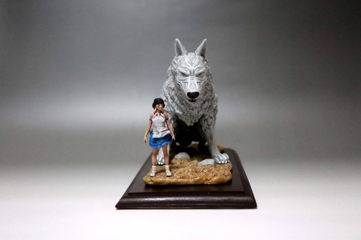 Yahoo!オークション - もののけ姫 「サン&モロ」ガレージキット Yahoo!オークション - もののけ姫 「サン&モロ」ガレージキット