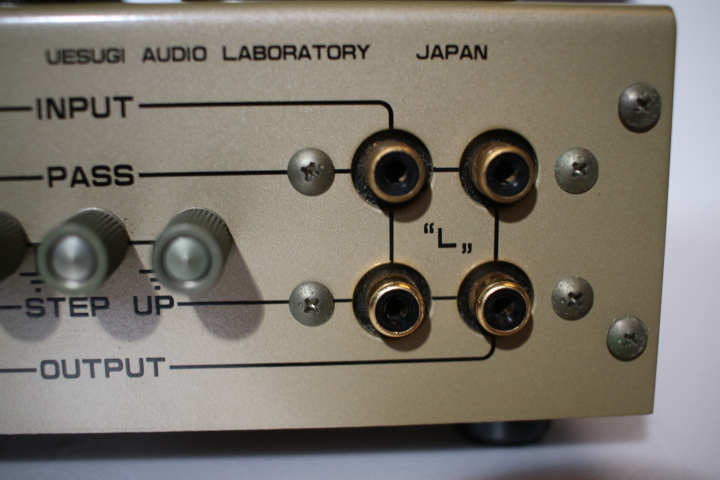 UESUGI.U.BROS-5TYPE 10~40 MCカートリッジ用 昇圧トラ昇圧 ＰＡＳＳ端子　上杉研究所 名器 ビンテージ_画像7