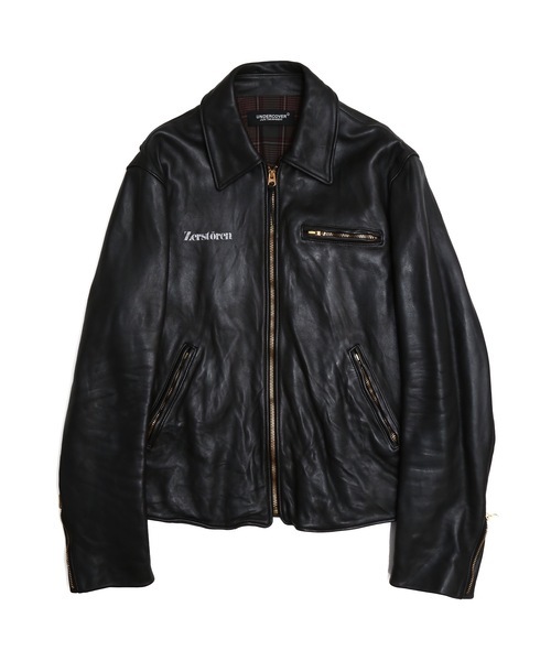 UNDERCOVER 21SS Zerstoren レザージャケット 5(XL~XXL UNDERCOVER 21SS Zerstoren レザージャケット 5(XL~XXL