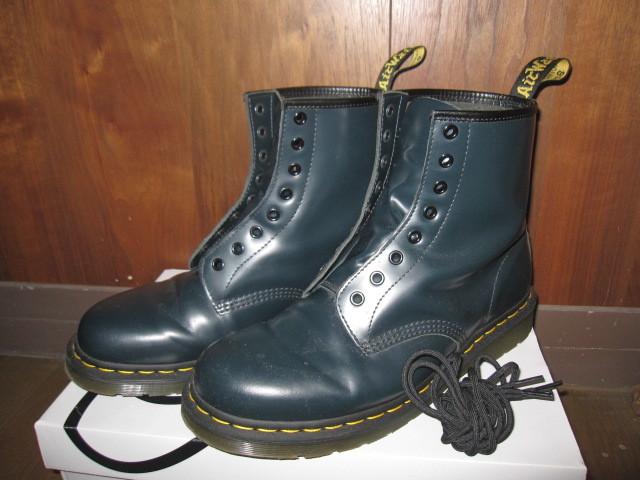 Dr.Martens 8EYE BOOT UK10/US11/28.5cm～29㎝ NAVY ドクターマーチン 8ホール ブーツ ネイビー_画像1