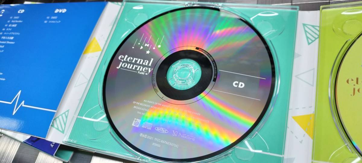 ★YuNi clear/CoLoR eternal journey アルバム 2枚セット CD 中古 送料無料！！