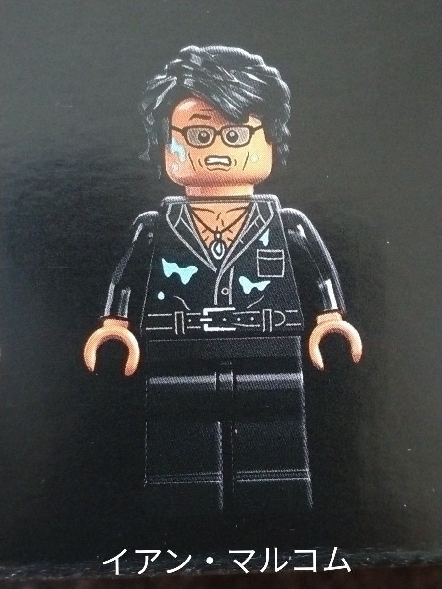 レゴ ジェラシックパーク　グラント博士  イアン・マルコム  マーフィ姉弟　泥んこ　ミニフィグ 4体　LEGO