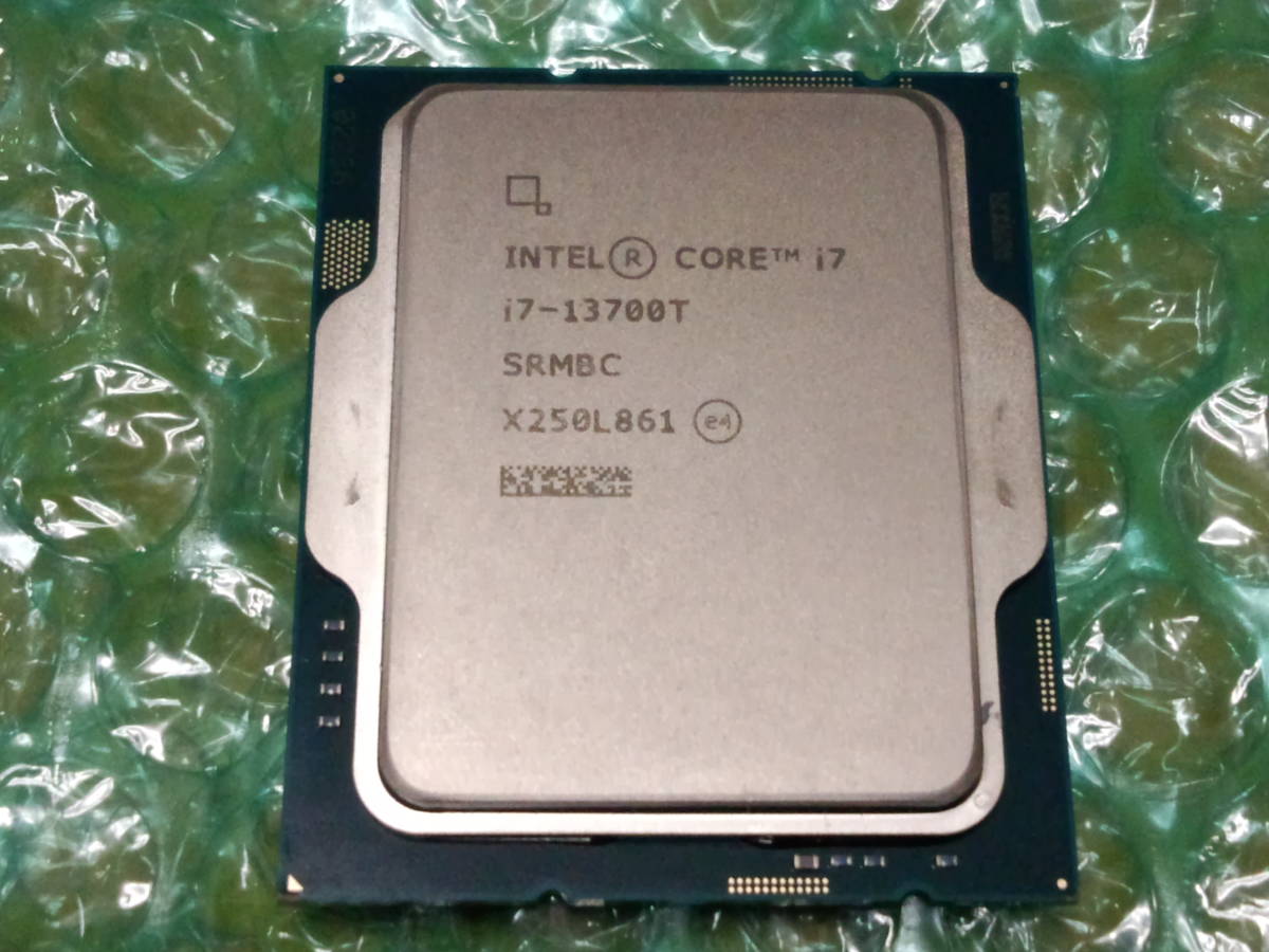 Intel Core i7-13700T 正常動作確認済 CPUのみ 1週間保証