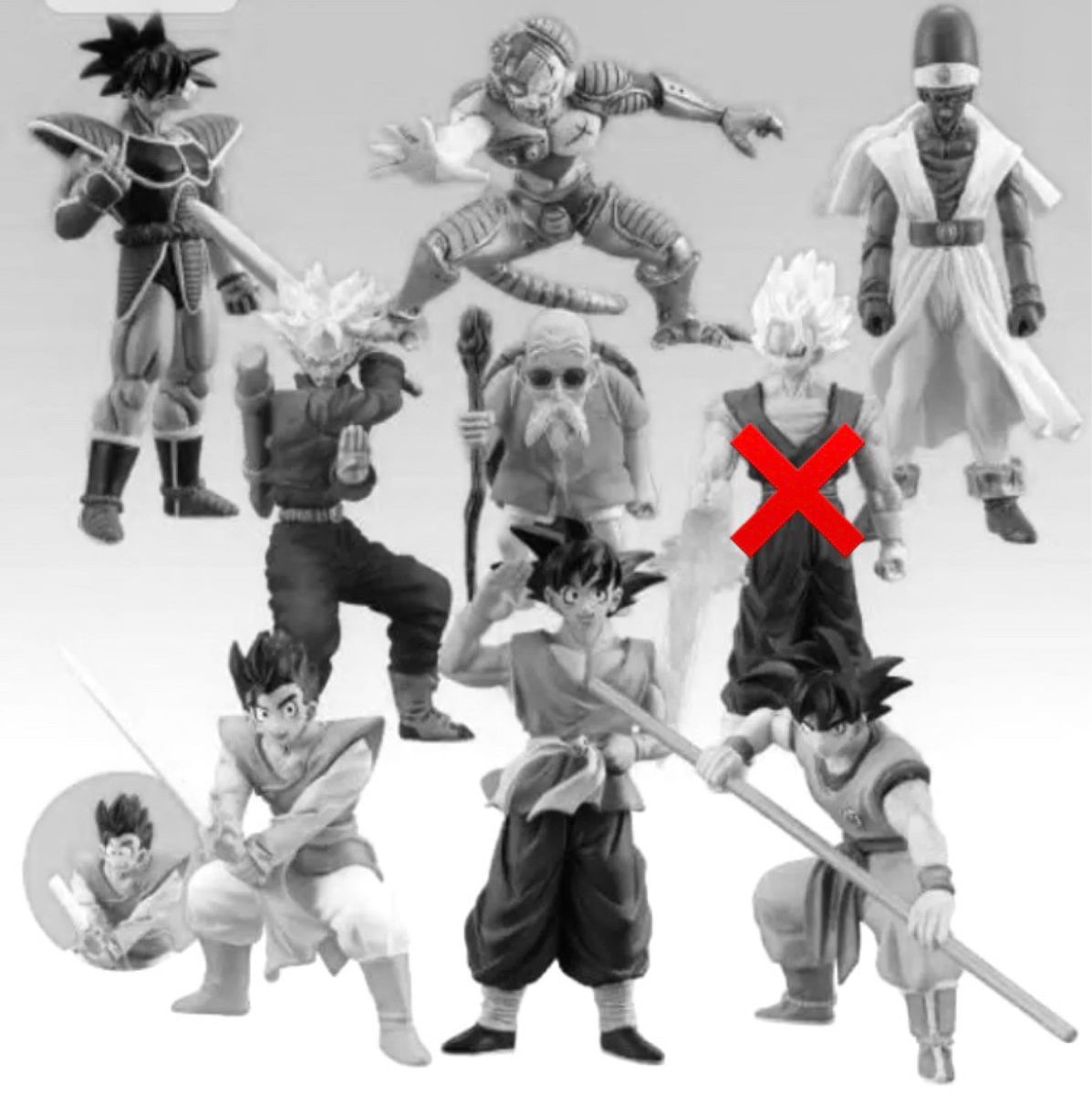 ドラゴンボールZ 超造形魂 其之九 カラーモノクロ 17種 新品未 ドラゴンボールZ 超造形魂 其之九 カラーモノクロ 17種 新品未