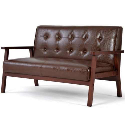 2 seater . sofa sofa 2P sofa leather PVC