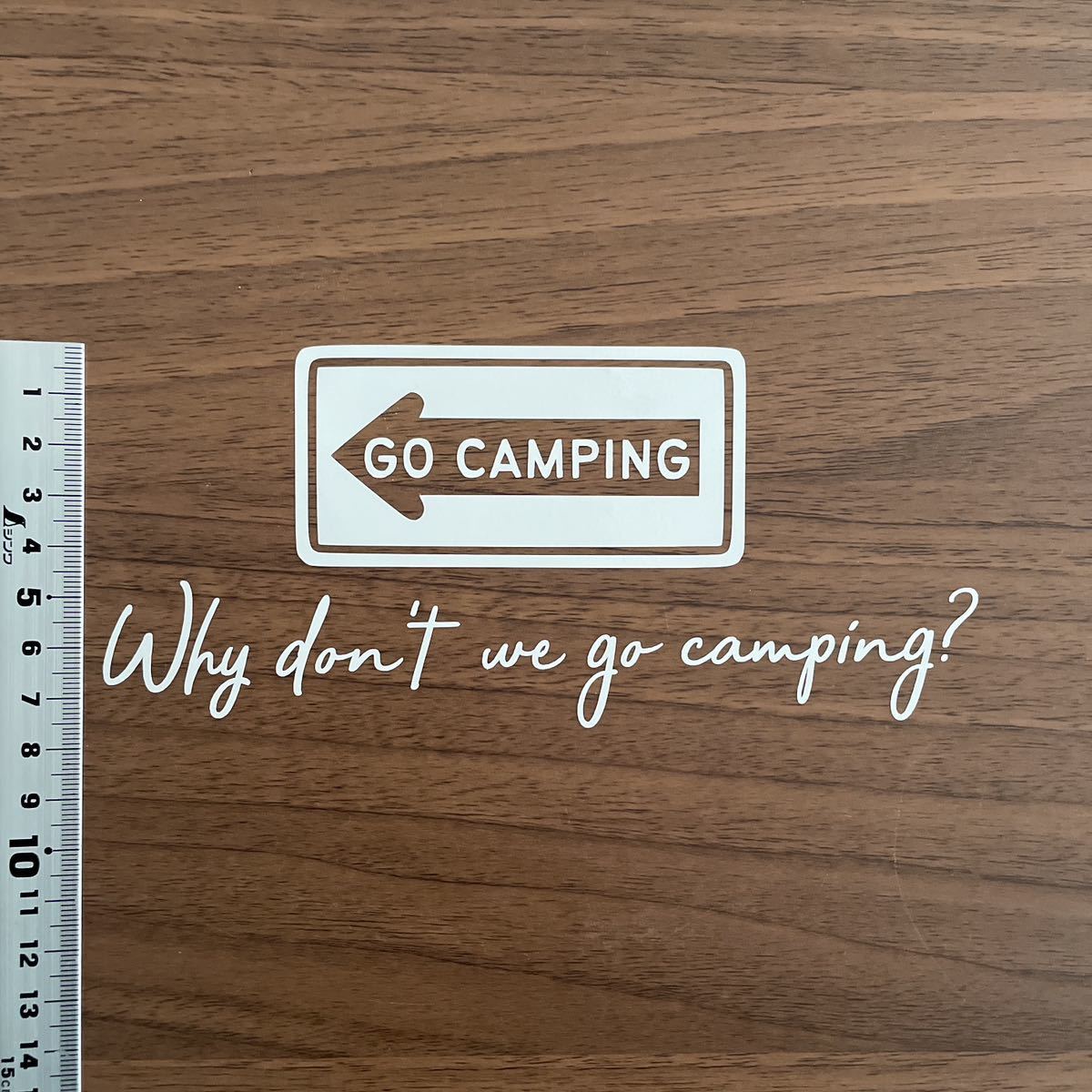 171. [ free shipping ][ camp . line ...?] cutting sticker CAMP camp outdoor [ new goods ]