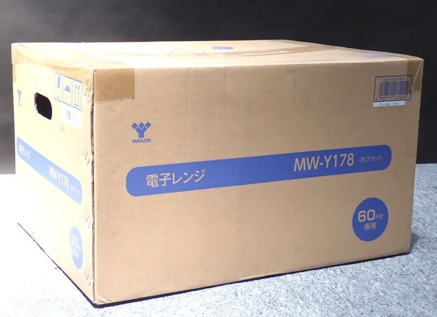 売り切り/新品　電子レンジ M.W-Y1.78(B)6【60HZ専用】(西日本専用)（管理番号No-GR)_画像1