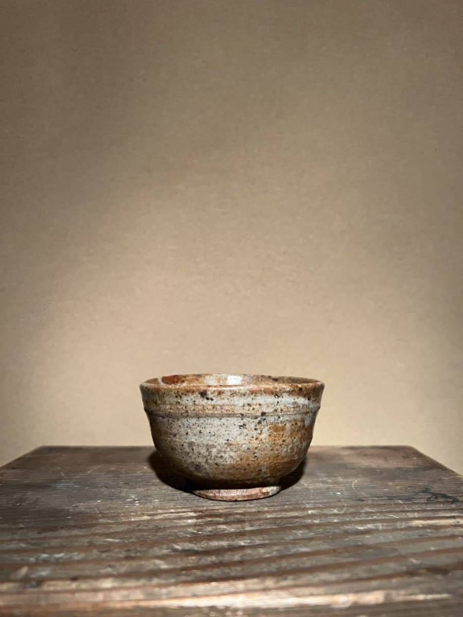 古唐津 盃 出土品 Yahoo!オークション - 特別出品【 伝世 無地唐津 盃】 古唐津