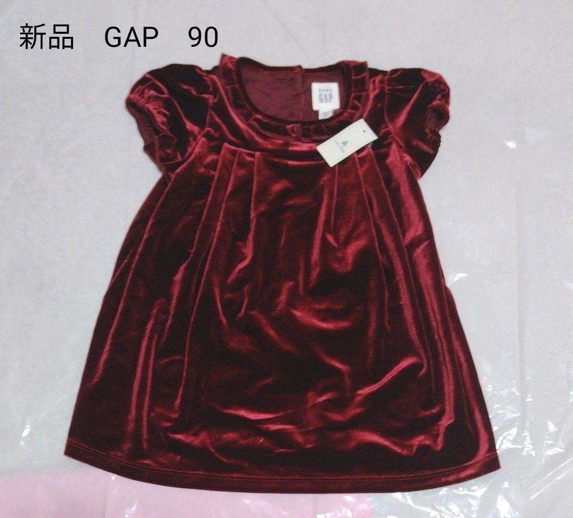 新品　GAP　90 サイズ　女児ドレス　子供服 ベビー服 キッズ チュニック 女の子