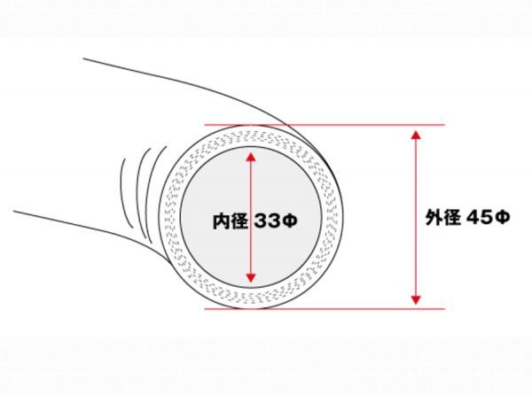 D-MAX 　シリコンラジエーターホース（SR20DET用）アッパーホース単品　RS13/RPS13/S13/S14/S15シルビア【えむずマックス】B_画像5