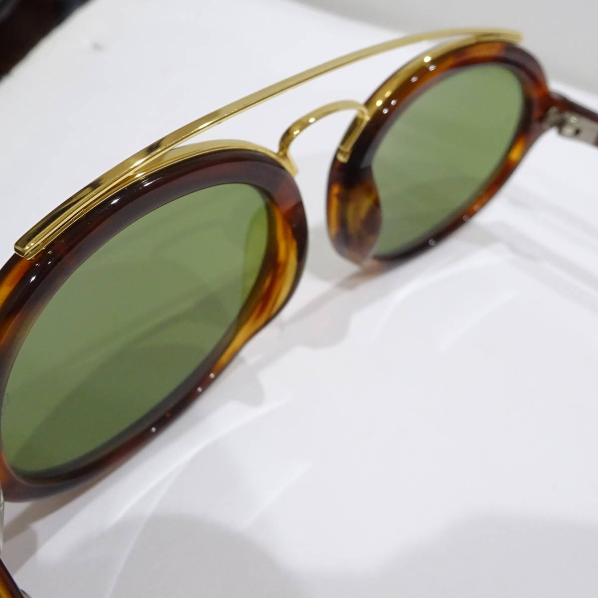 1円～ Ray-Ban レイバン GATSBY STYLE 6 ギャッツビースタイル サングラス ケース付き 茶系 ブラウン系_画像3