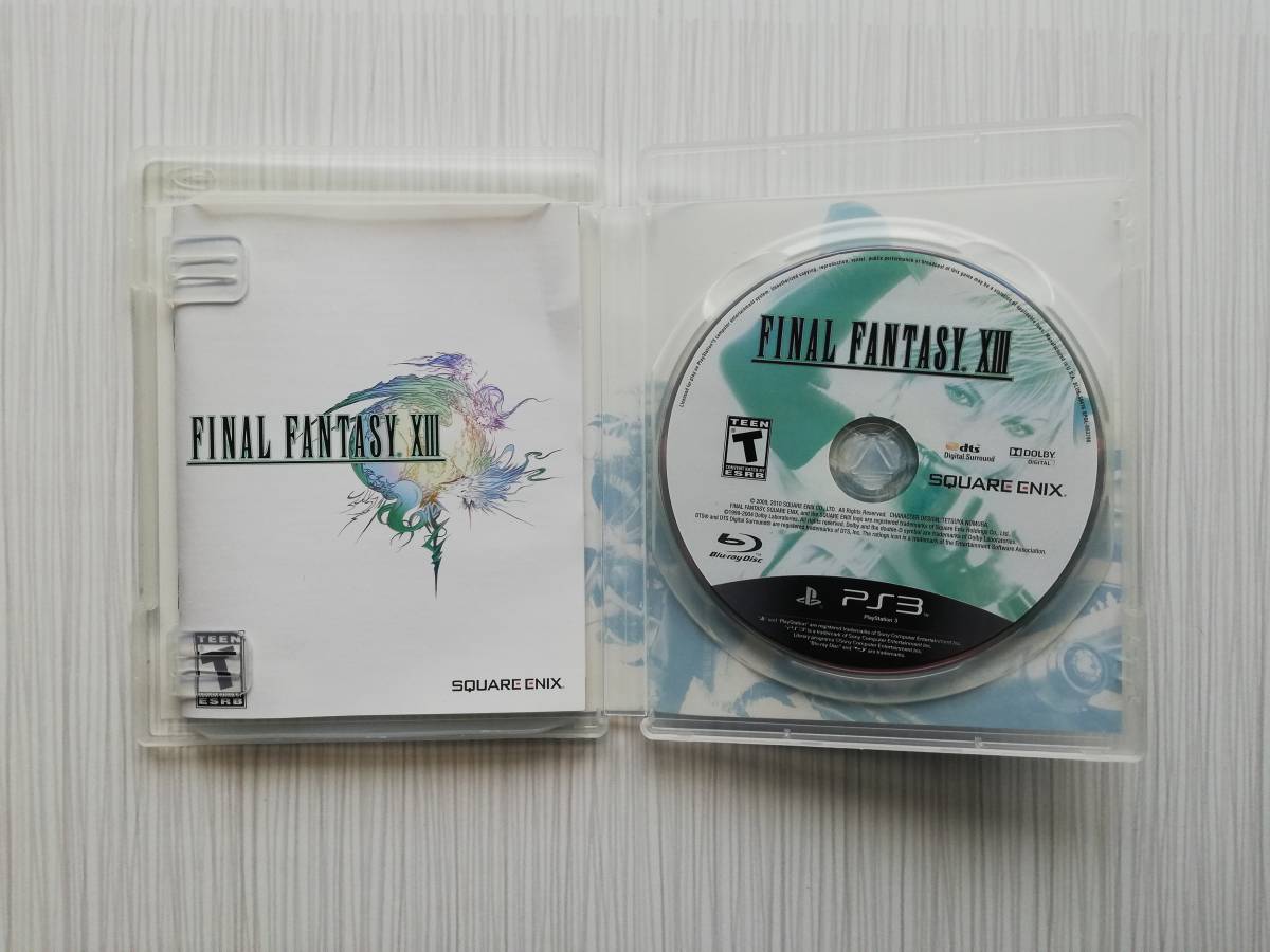 PS3　　ファイナルファンタジー13　　海外版