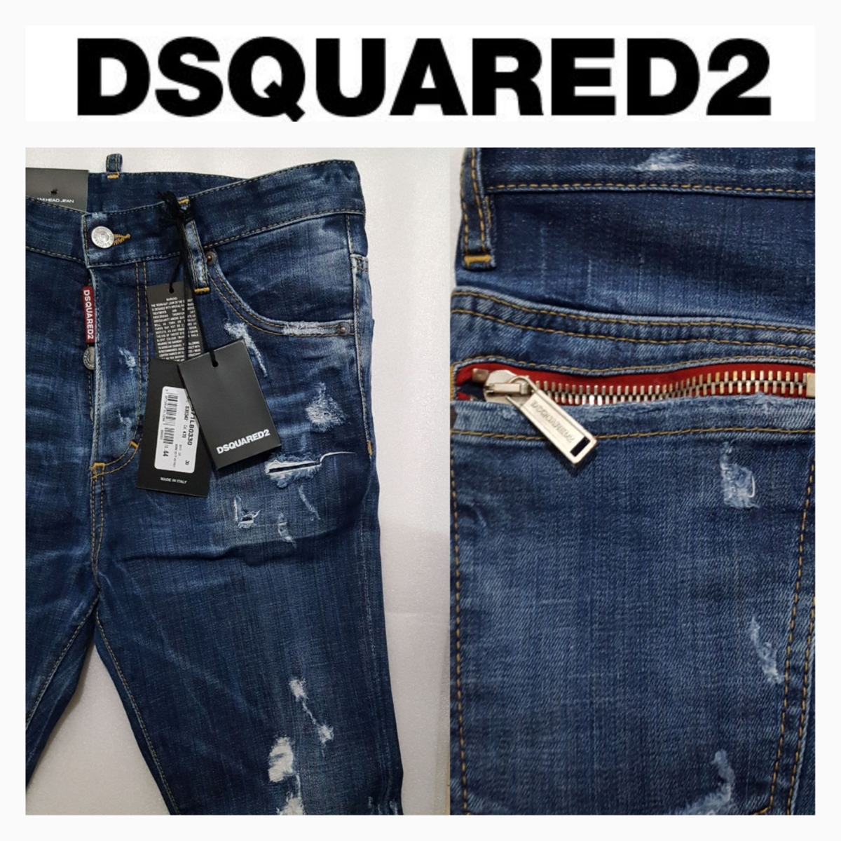 dsquared jeans glam head
