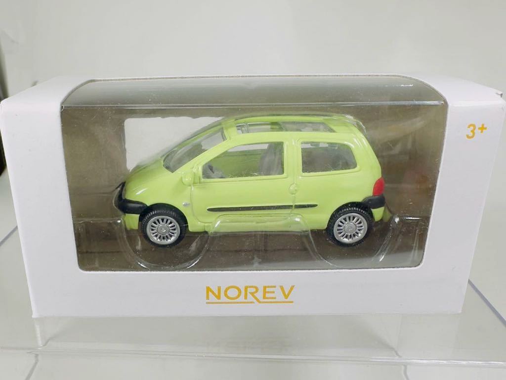 NOREV ノレブ 1/64 ルノー トゥインゴ ミニカー イエロー_画像1