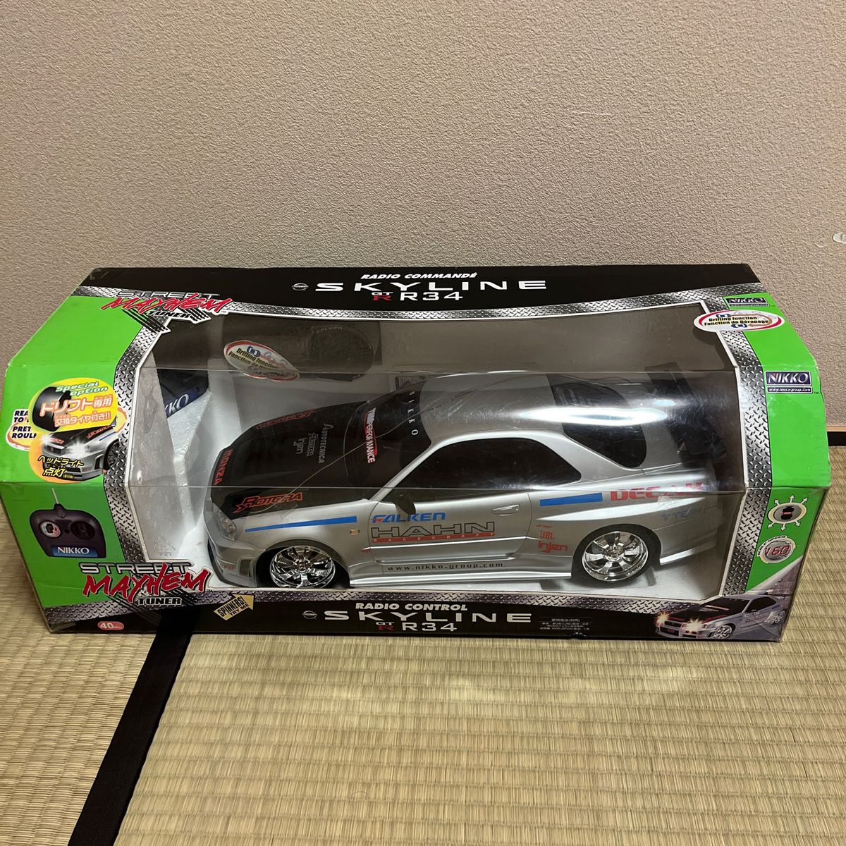 NIKKO ラジコン スカイラインGTR 34 1/10 NISSAN BNR34 ラジコン NIKKO ラジコン スカイラインGTR 34 1/10 NISSAN BNR34 ラジコン
