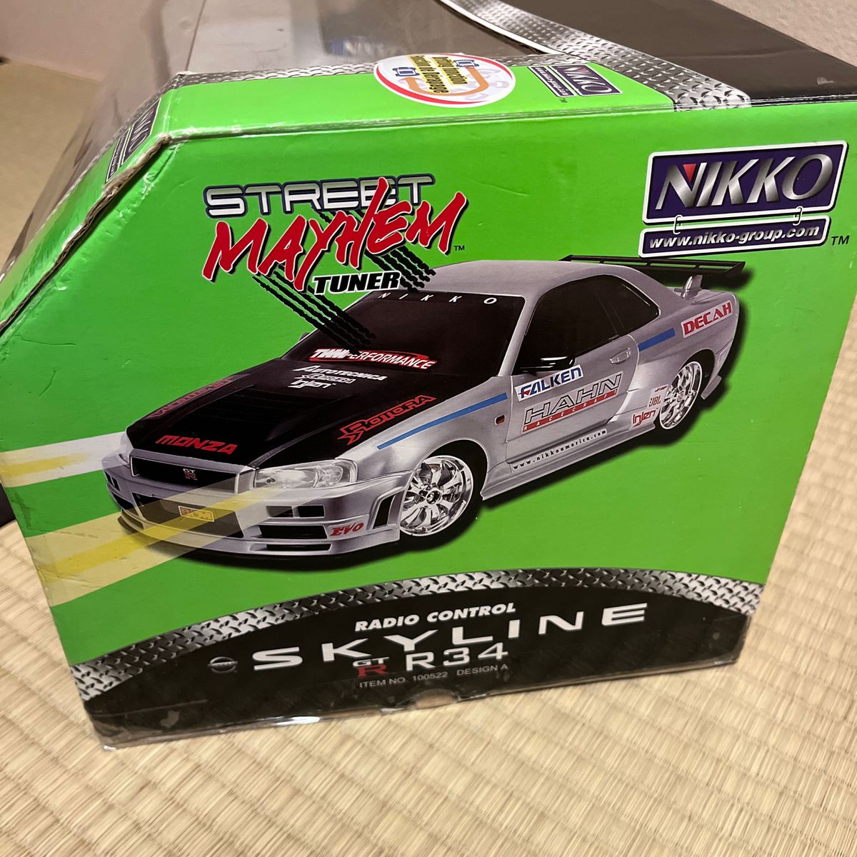 NIKKO ラジコン スカイラインGTR 34  1/10 NISSAN BNR34  ラジコンカー スケール RC