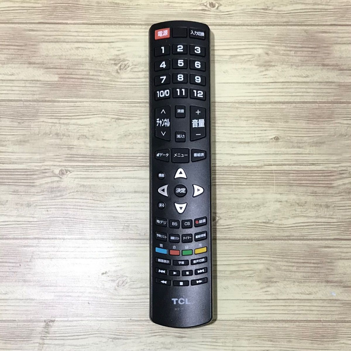 TCL 液晶テレビ用リモコン RC3100J02