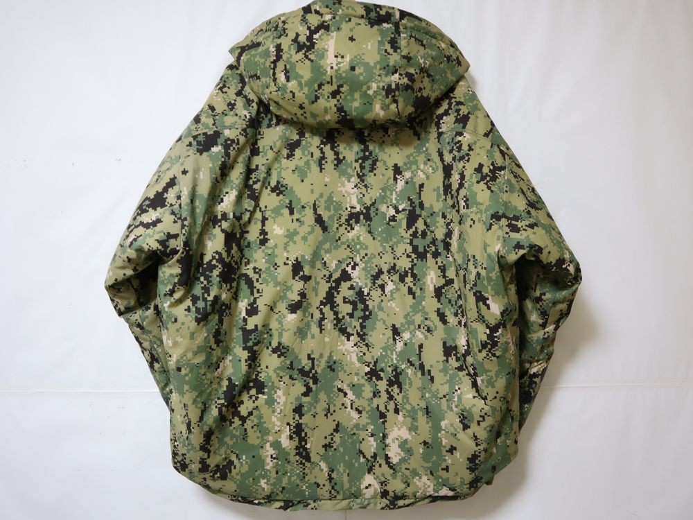 ショート丈 2010年 pcu level7 AOR2 jacket type1 米軍 実物 特殊部隊 シールズ HALYS sekri デジタルカモ モンスター パーカー LARGE L //_画像3