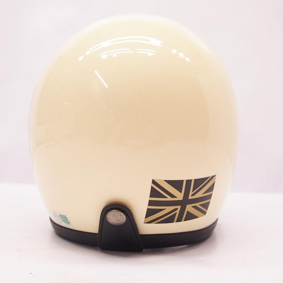 イギリス国旗ステッカー ゴールド 大小5枚セット ヘルメット タンクのワンポイント_画像3
