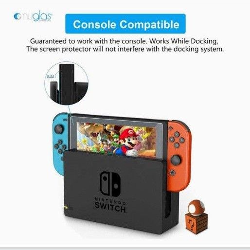 2枚セット  Nintendo Switch 保護フィルム 強化ガラス 任天堂 スイッチ ガラス飛散防止 指紋防止 気泡ゼロ