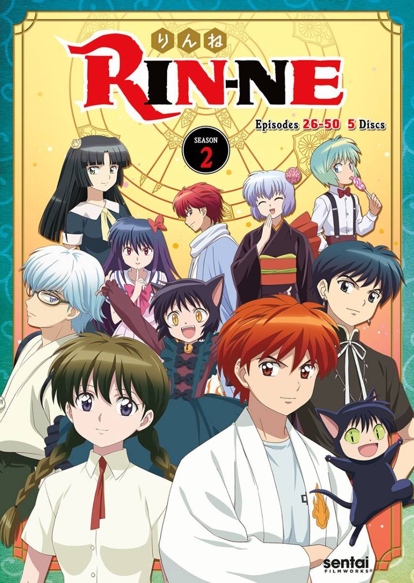 ■新品■ 北米版 境界のRINNE 第2期 26-50話 アニメ DVD (※リージョン機器必須) BOX 輸入版 輸入盤 海外版 DVD-BOX りんね RIN-NE_画像5