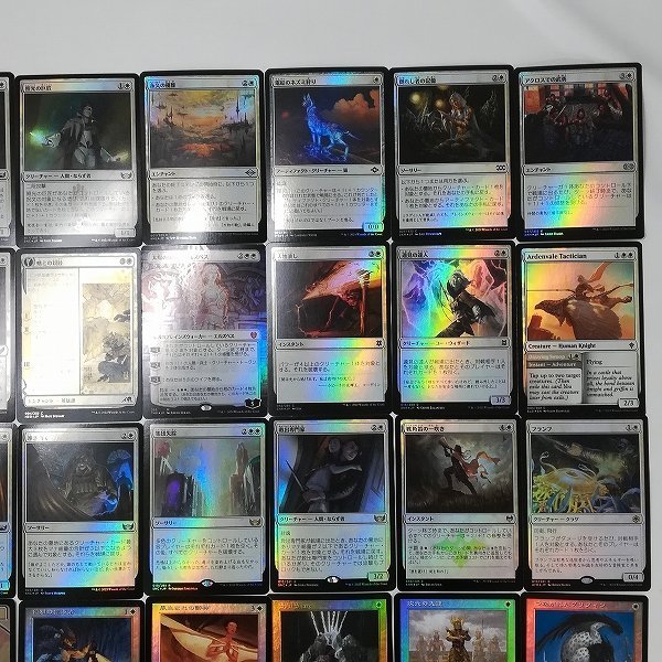 sD823q [まとめ] MTG 白 Foil 計50枚 浄化の印章 動物学者、ベニー・ブラックス オーラの破れ目 花咲く原野 ラフィーンの密通者 他_画像4