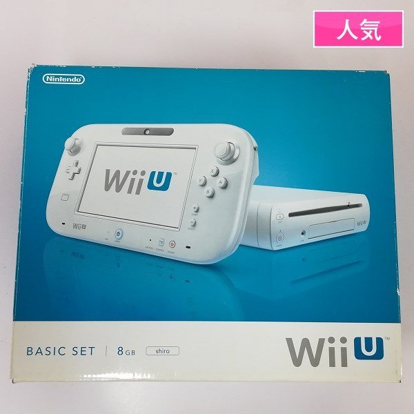 gQ283c [箱説有] ニンテンドー WiiU 本体 ベーシックセット 8GB shiro / NINTENDO WiiU | ゲーム X_画像1