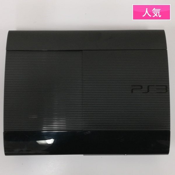 gQ301b [動作品] SONY PS3 本体のみ CECH-4300C 500GB チャコールブラック / PlayStation3 | ゲーム S_画像1