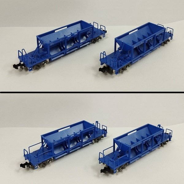 mF441a [まとめ] TOMIX Nゲージ 2777 JR貨車 ホキ800形 2両セットx2 93539 ホキ800形貨車 ブルー 2両セット | 鉄道模型 H_画像6