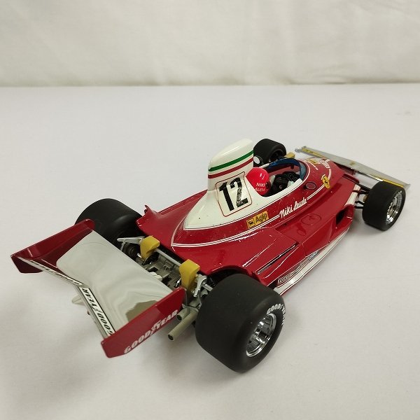 mF444b [難あり] ミニチャンプス 1/18 フェラーリ 312T N.ラウダ ワールドチャンピオン 1975 | ミニカー T_画像5