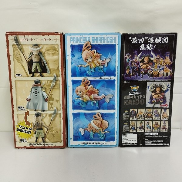 mP385b [未開封] ONE PIECE MEGA ワーコレ 百獣のカイドウ vol.3 ニューゲート vol.4 しらほし姫 | ワンピースフィギュア T_画像2