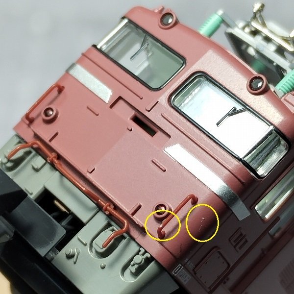 mP436a [人気] KATO Nゲージ 3066-3 EF81 電気機関車 一般色 敦賀運転派出 | 鉄道模型 H_画像8