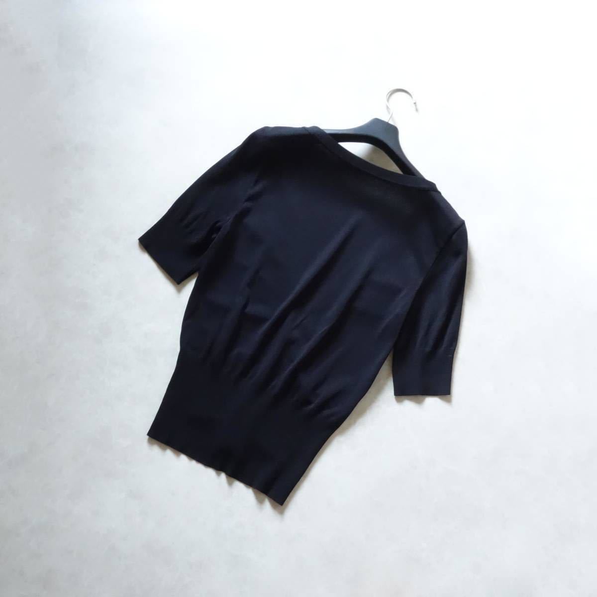 FOXEY NY 40 ブラック Skinny Cardigan フォクシーニューヨーク