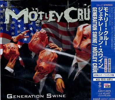 ■ モトリー・クルー ( MOTLEY CRUE ) ヴィンス・ニール [ ジェネレーション・スワイン ] 新品 未開封 CD 送料サービス ♪_画像1