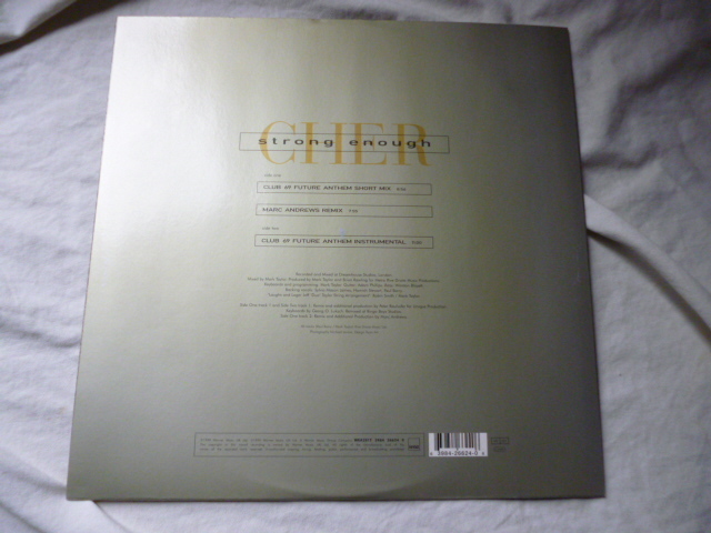 Cher / Strong Enough アップリフト VOCAL HOUSE 12 Peter Rauhofer & Club 69 Remixes 試聴_画像2