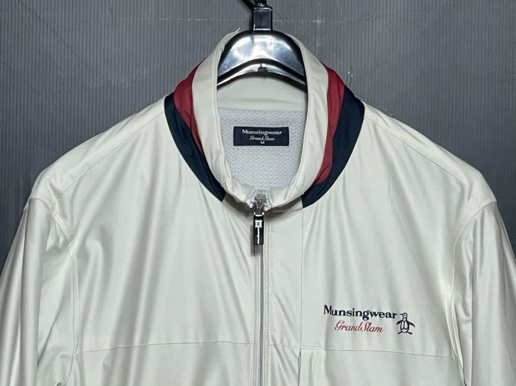 【Munsingwear】マンシングウェア Grand Slam スポーツ ジャケット グランドスラム 裏地付き サイズM ゴルフ golf_画像4