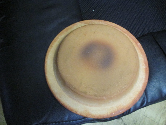 やきいも器 　陶器製 　石焼き芋器 焼いも器 家庭用 　 石付　　（Z15）_画像6