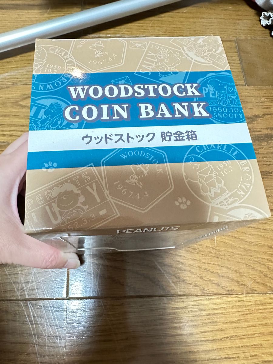 郵便局　ウッドストック貯金箱