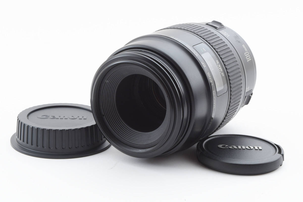 ★全品1円売切キャンペーン中 同梱歓迎！【動作良好品】試写済 キャノン Canon MACRO EF 100mm f2.8 AF 一眼カメラレンズ#D10610_画像1