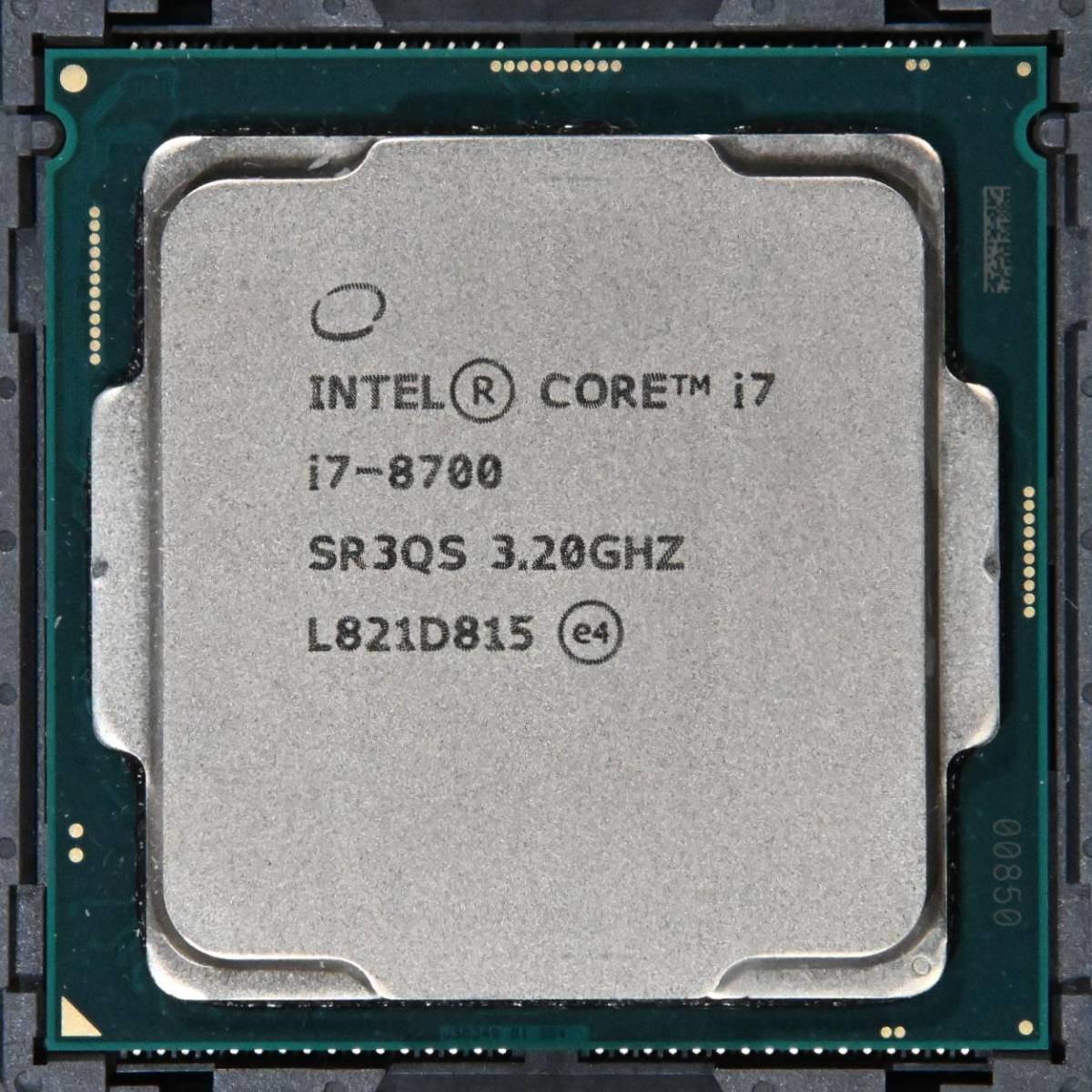 動作保証★CPU SR3QS (intel Core i7-8700) 3.20GHz LGA1151★010