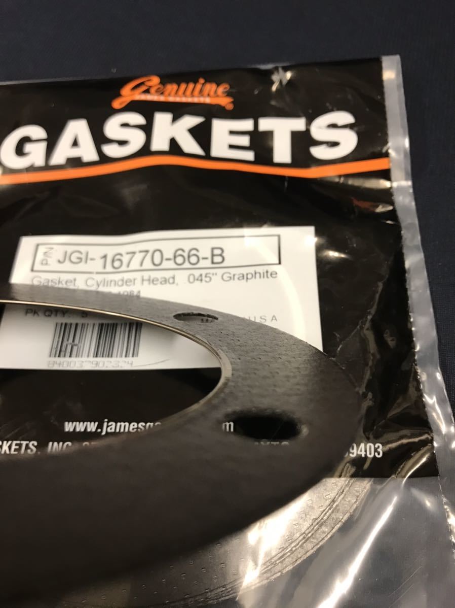 高品質 お勧め ショベル シリンダーヘッド ガスケット JAMES GASKETS ファイヤーリング グラファイト 16770-66B ジェームス JGI-16770-66-B_画像7