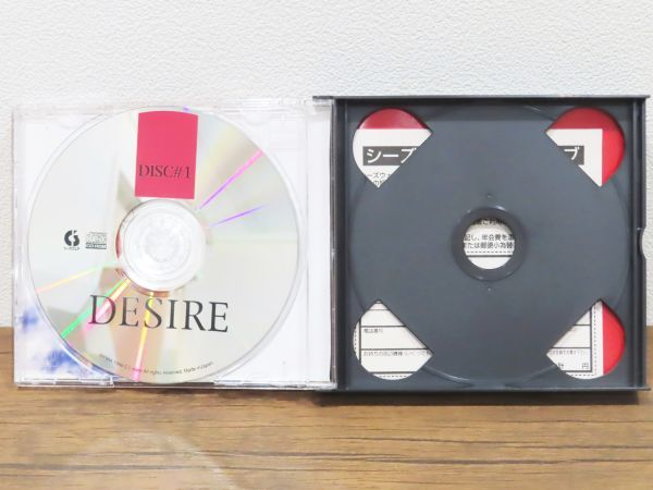 a582●DESIRE デザイア 完全版 CD-ROM DISC1.2 PCソフト Windows95 シーズウェア PCゲーム ソフト●_画像2