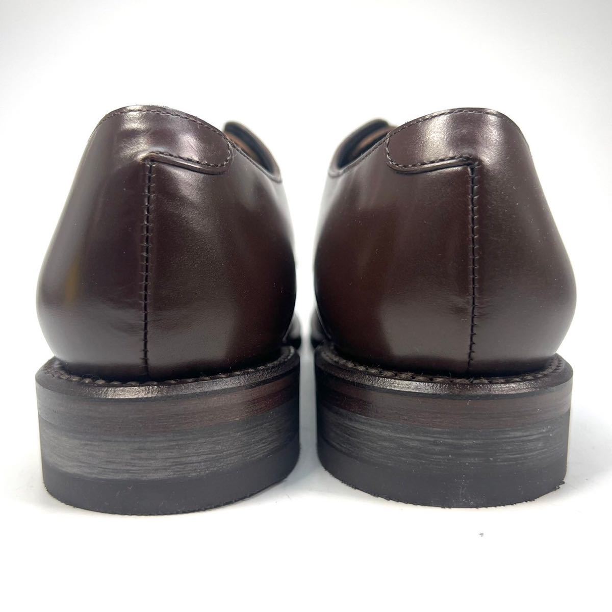 【未使用品】REGAL リーガル　革靴　ビジネスシューズ　204S 24cm 靴　ブラウン　プレーントゥ