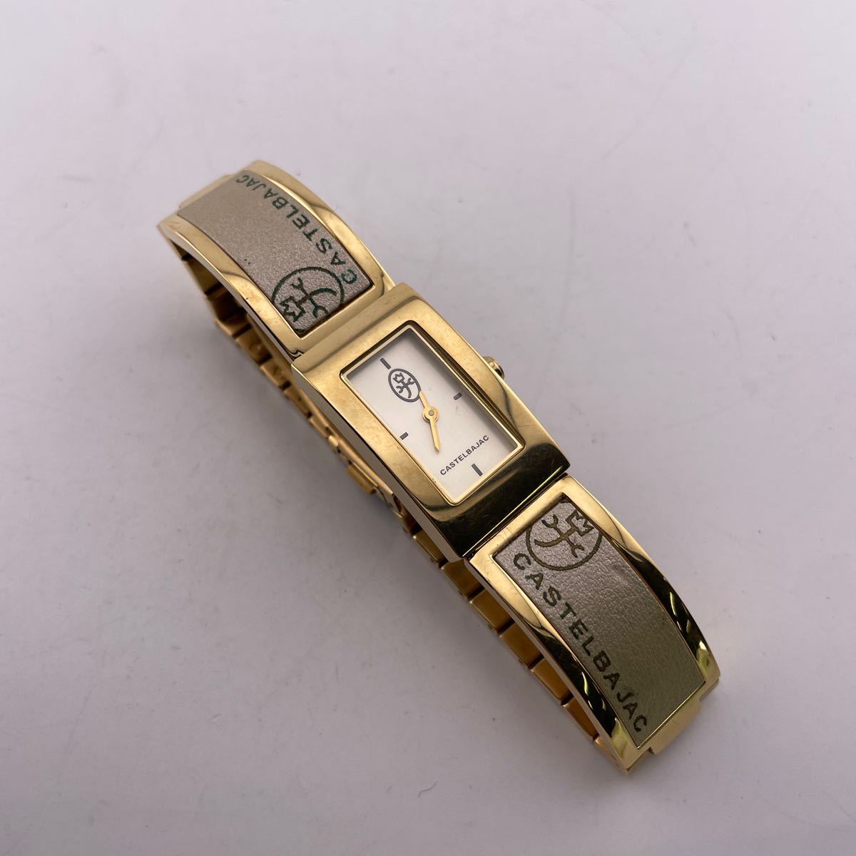 CASTELBAJAC カステルバジャック 腕時計 レディース ゴールド カラー クォーツ JC-7302 【a1323-s226】_画像1