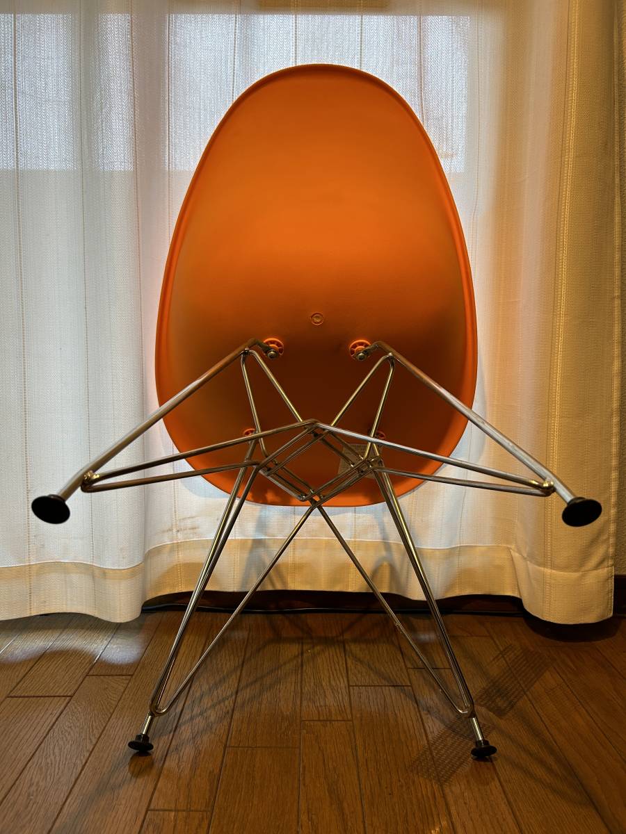  Eames ракушка стул orange 122301