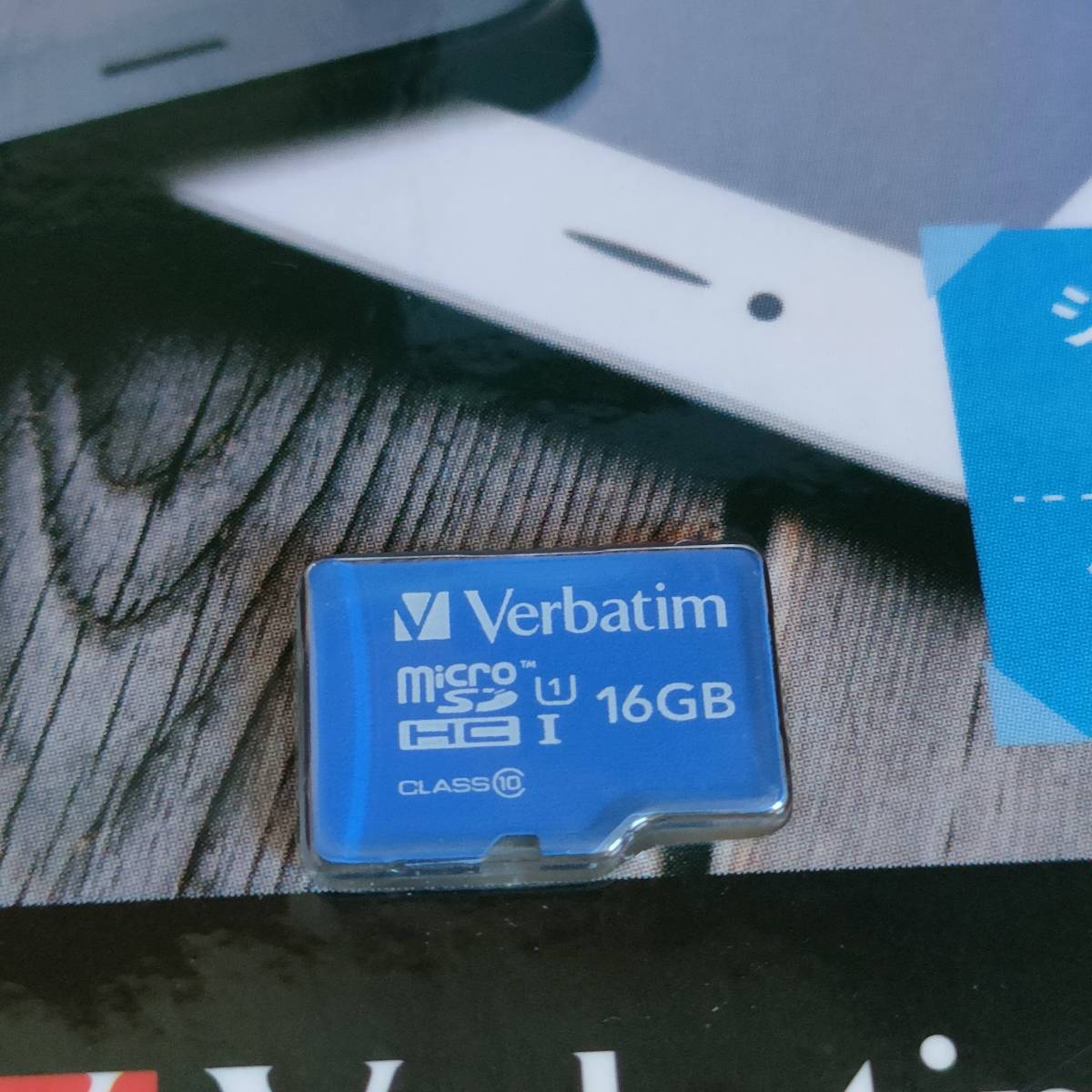未開封 I・O DATA(Verbatim バーベイタム) 16GB microSDHCカード UHS-I Class10対応 _画像2